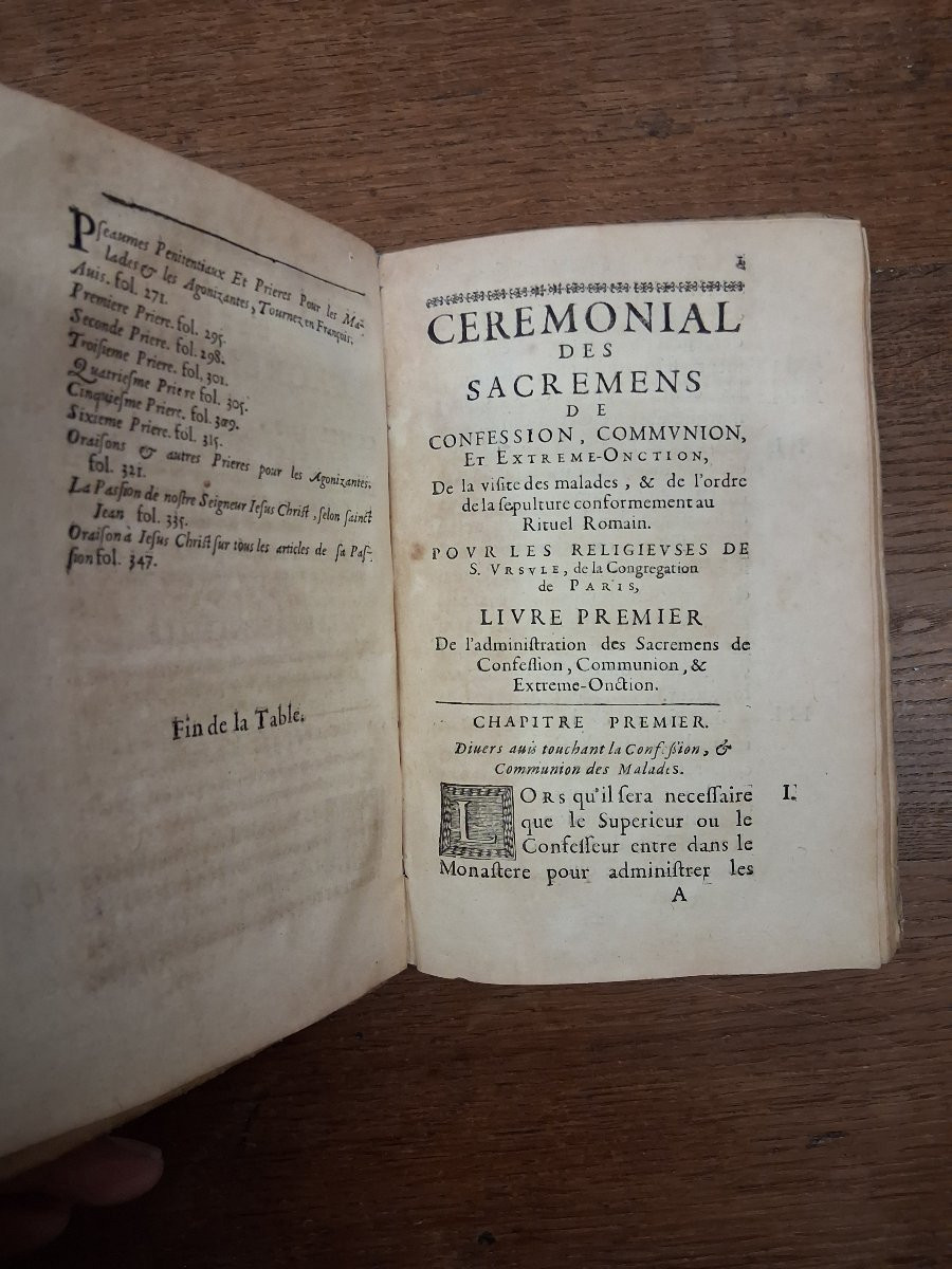 Cérémonial des Sacrements de Confession / 1658-photo-2