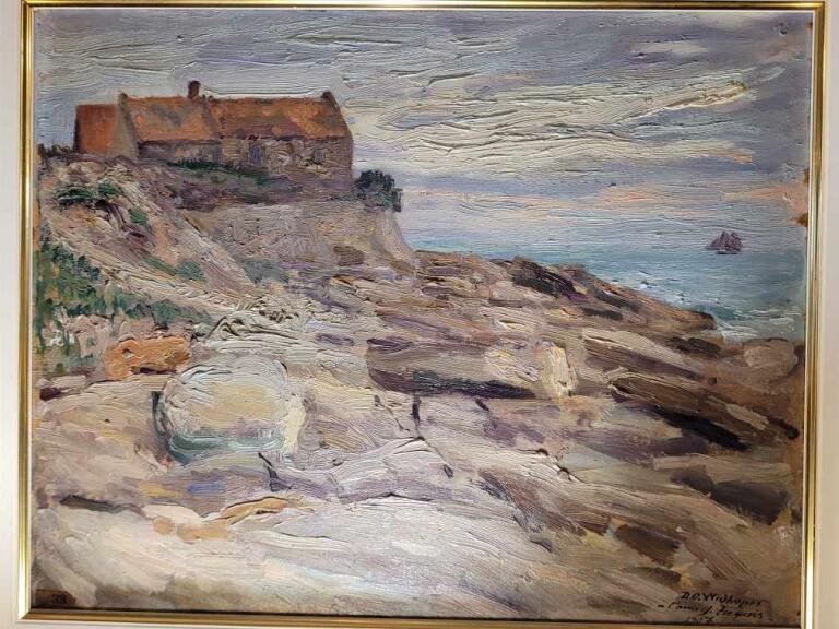 WIDHOPFF David Osipovitch / Maison des douaniers à Wissant  / 1907-photo-2