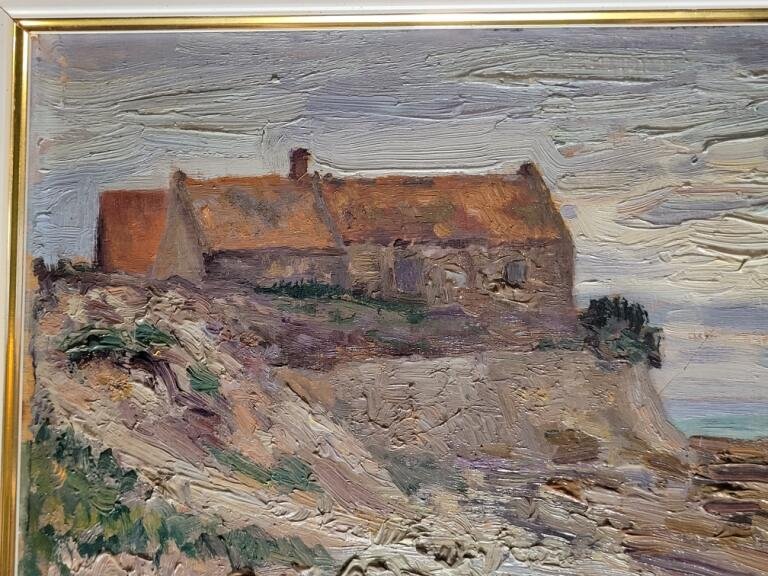 WIDHOPFF David Osipovitch / Maison des douaniers à Wissant  / 1907-photo-3