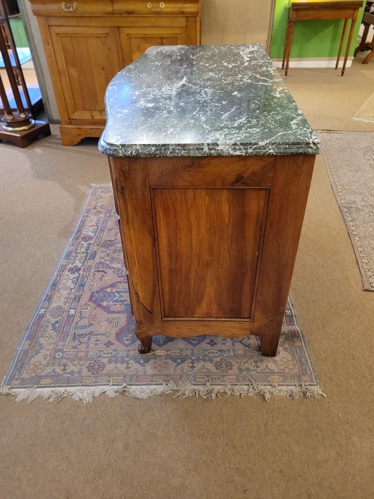 Commode en noyer  Epoque louis XV -photo-2