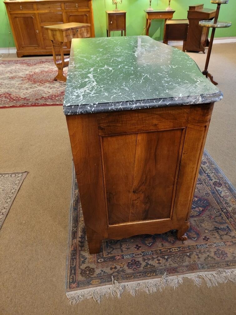 Commode en noyer  Epoque louis XV -photo-3