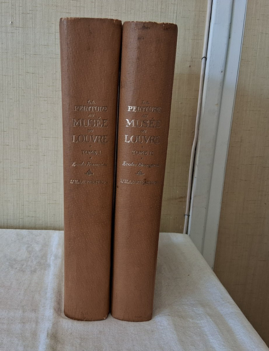 Painting At The Louvre Museum / 1929-photo-8