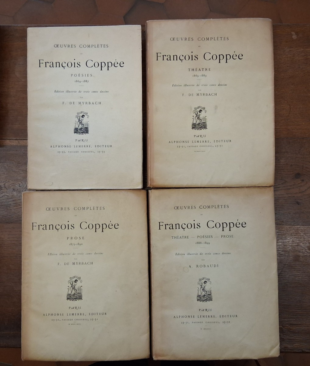Complete Works Of François Coppée / 19th Century