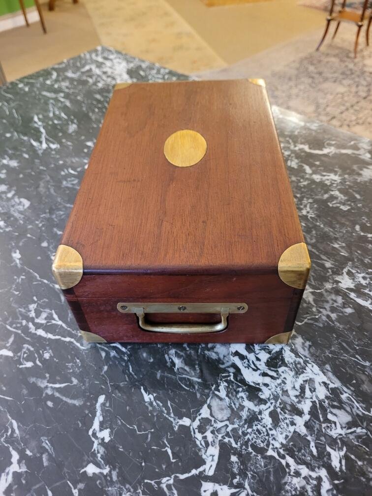 Mahogany Box / 19th Century-photo-2