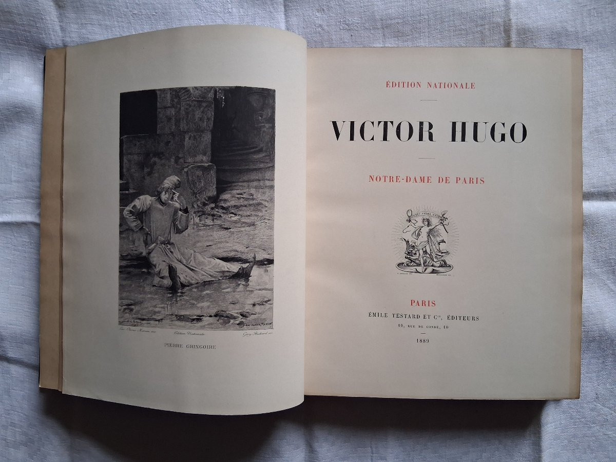 Complete Illustrated Works Of Victor Hugo / National Edition / 1885-1895/-photo-2