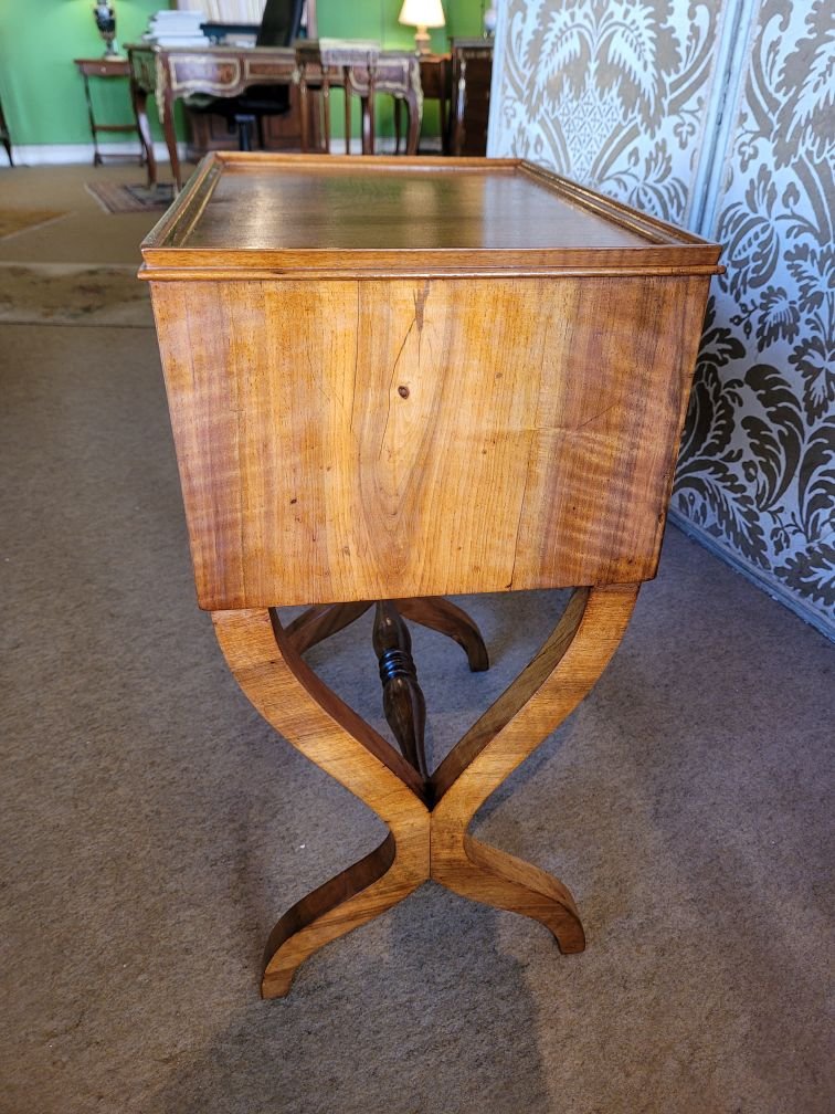 Walnut Coffee Table / Directoire Period-photo-4