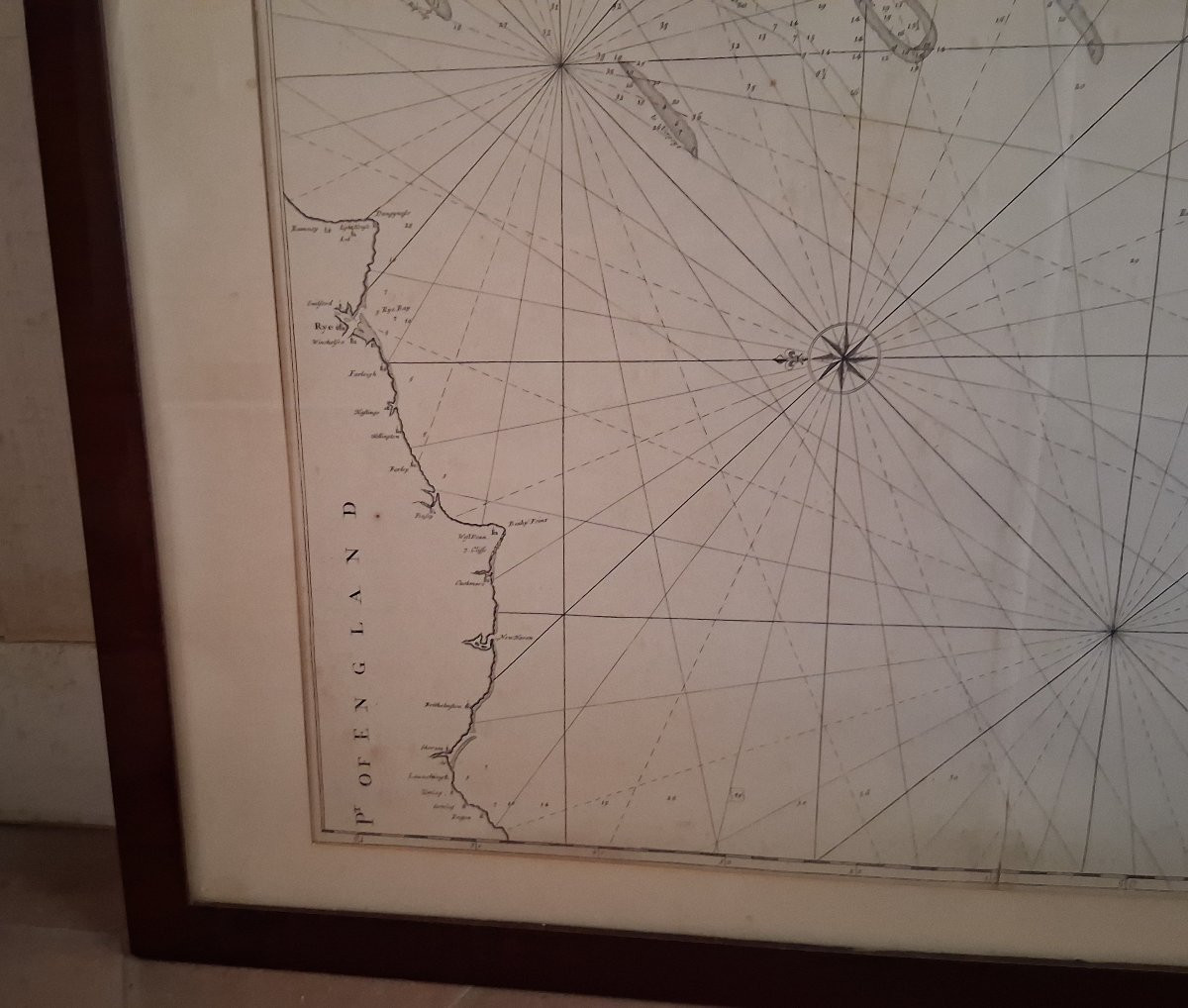 Nautical Chart / 18th Century-photo-5