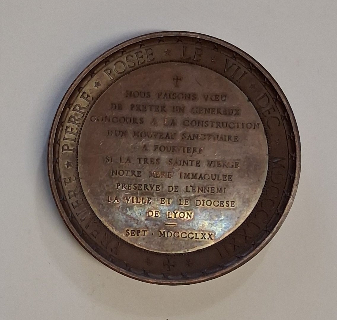 Set Of 4 Bronze Medals / 19th Century-photo-3