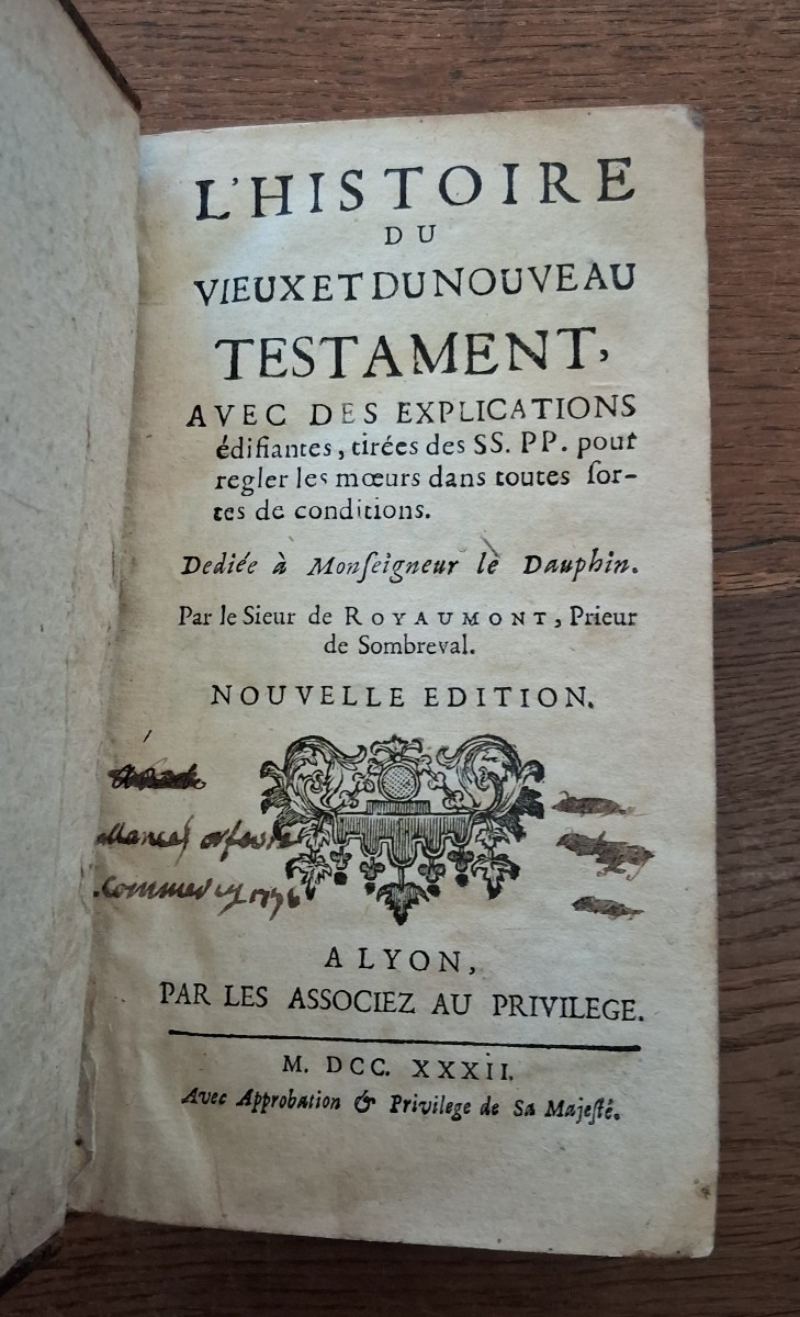 The History Of The Old And New Testaments /1732