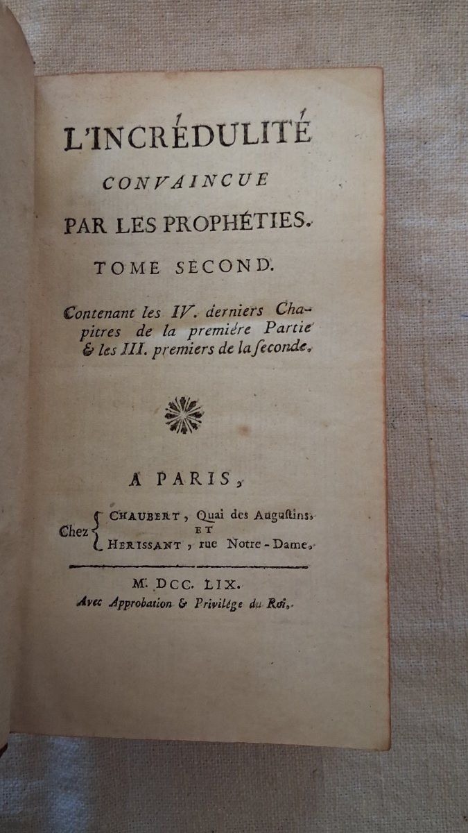 Ensemble de 7 Livres  XVII et XVIIIème -photo-5