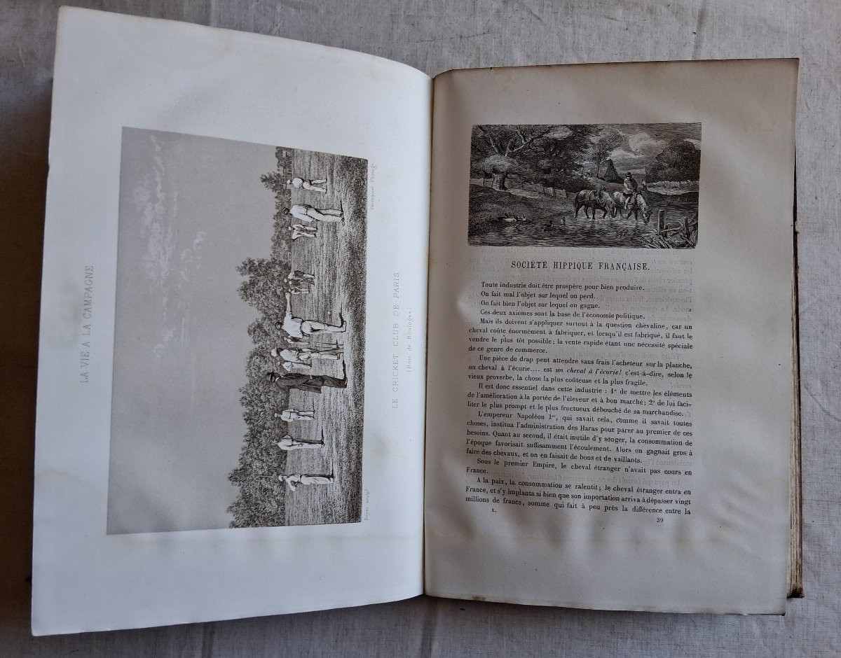 Ensemble de 13 volumes  /  La vie à la campagne / XIXème-photo-5