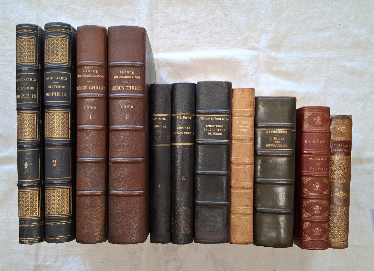 Set Of 11 19th And 20th Century Religious Books