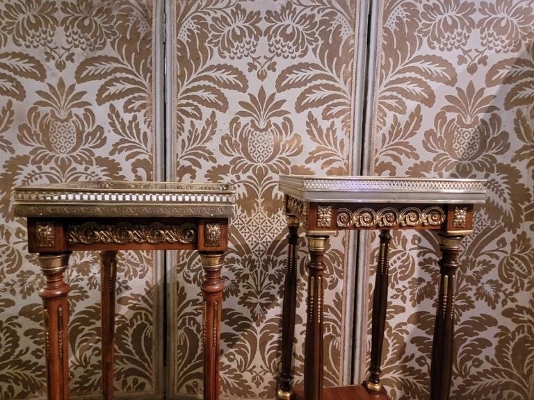 2 Mahogany Saddles / 19th Century-photo-1