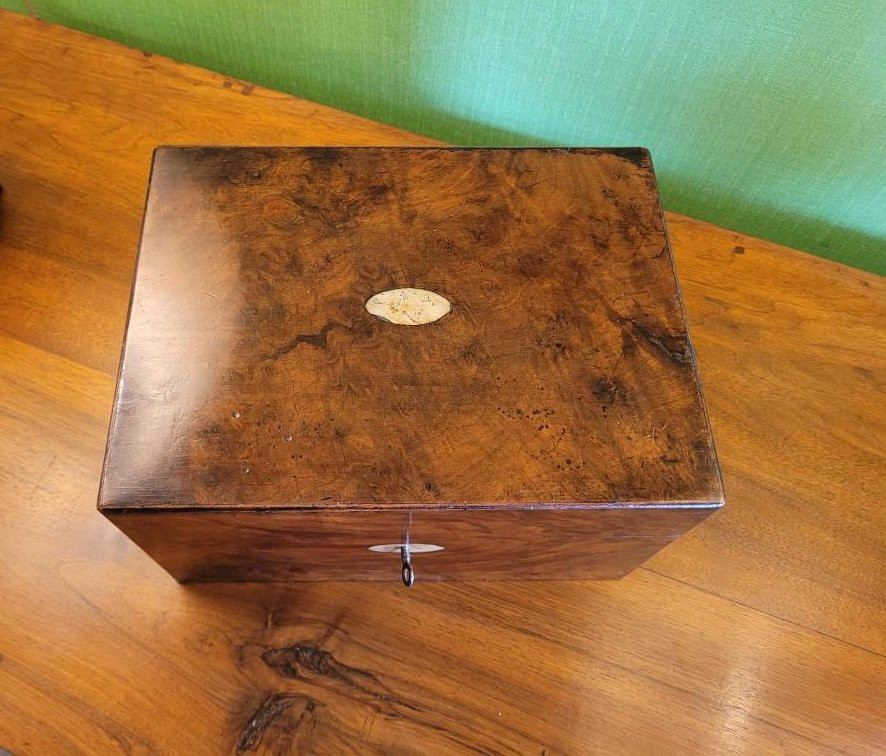 Coffret de Voyage en Acajou  / XIXème-photo-3