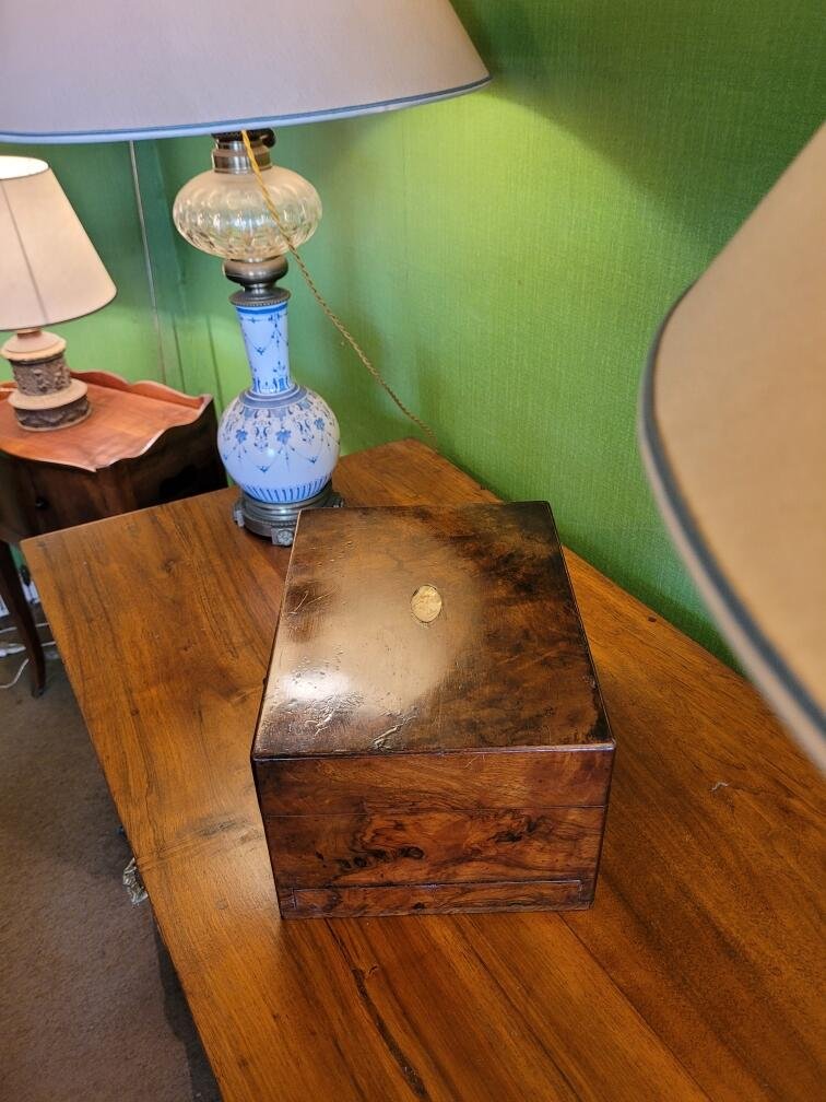 Coffret de Voyage en Acajou  / XIXème-photo-4