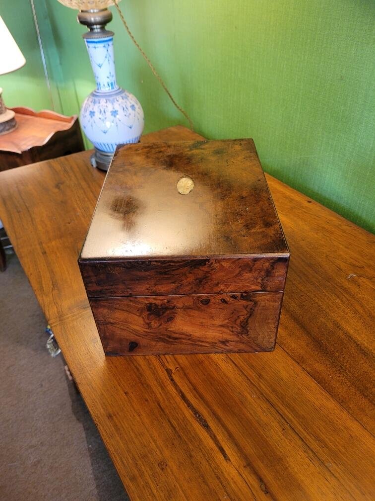 Coffret de Voyage en Acajou  / XIXème-photo-2