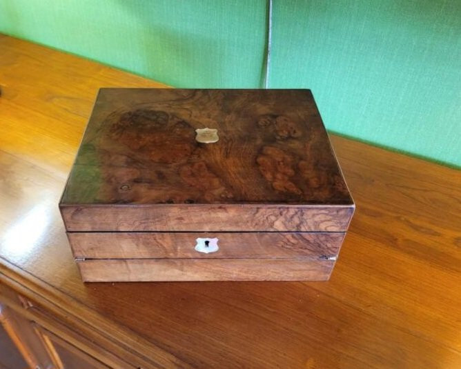 Ecritoire en Acajou  / XIXème-photo-4