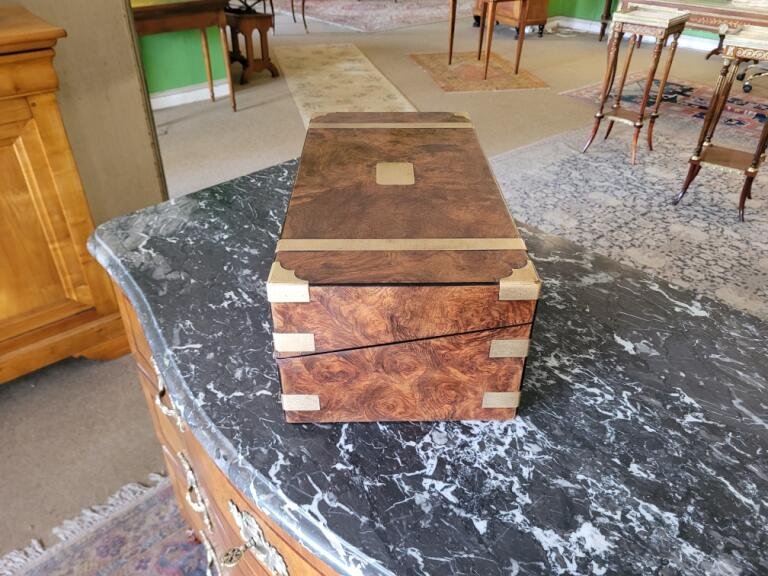 Ecritoire de Marine en Acajou  /  XIXème-photo-4