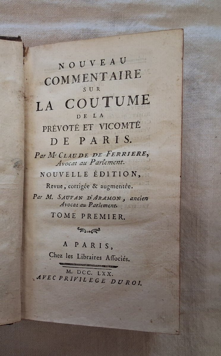 Ensemble de 7 Livres  XVII et XVIIIème -photo-3