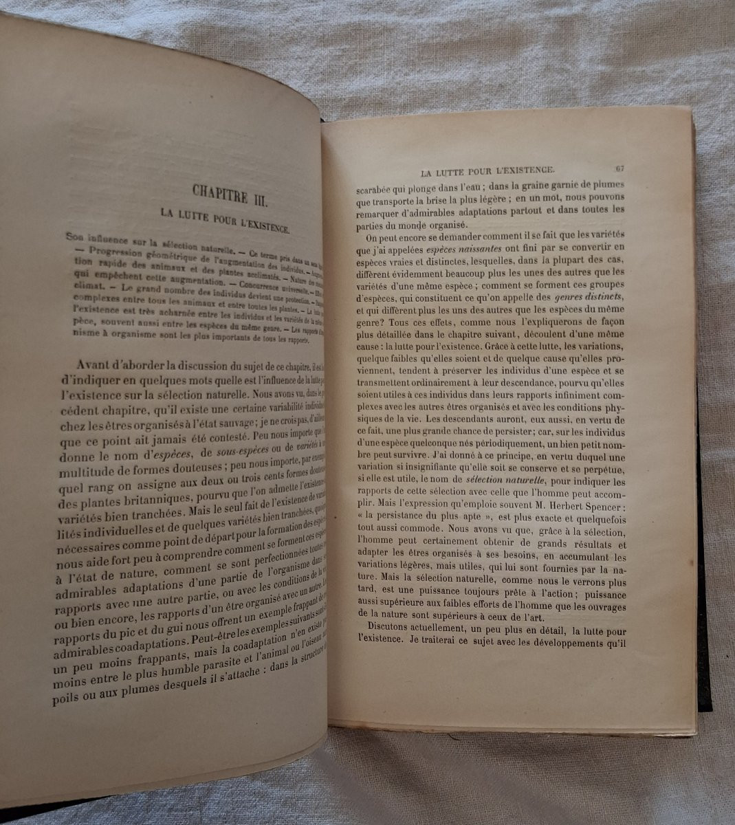 L'origine des espèces par Charles Darwin  /  1896-photo-2