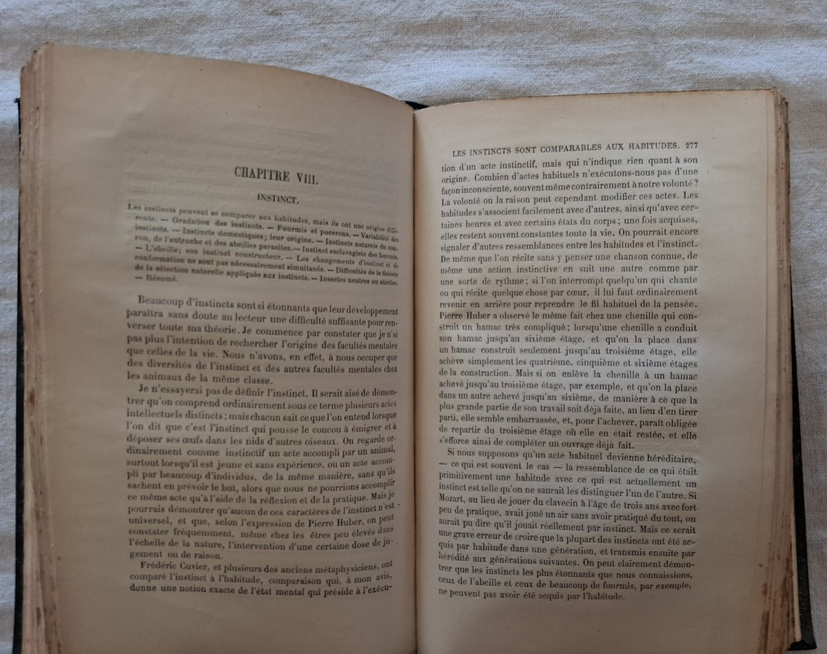 L'origine des espèces par Charles Darwin  /  1896-photo-1