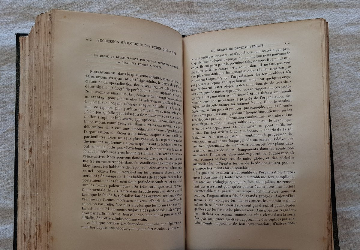 L'origine des espèces par Charles Darwin  /  1896-photo-2