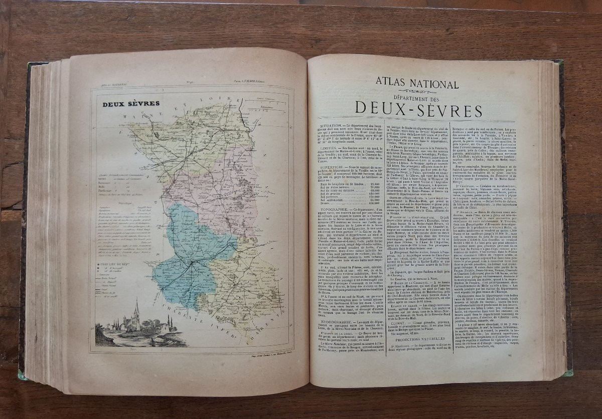2 19th Century Atlases-photo-3
