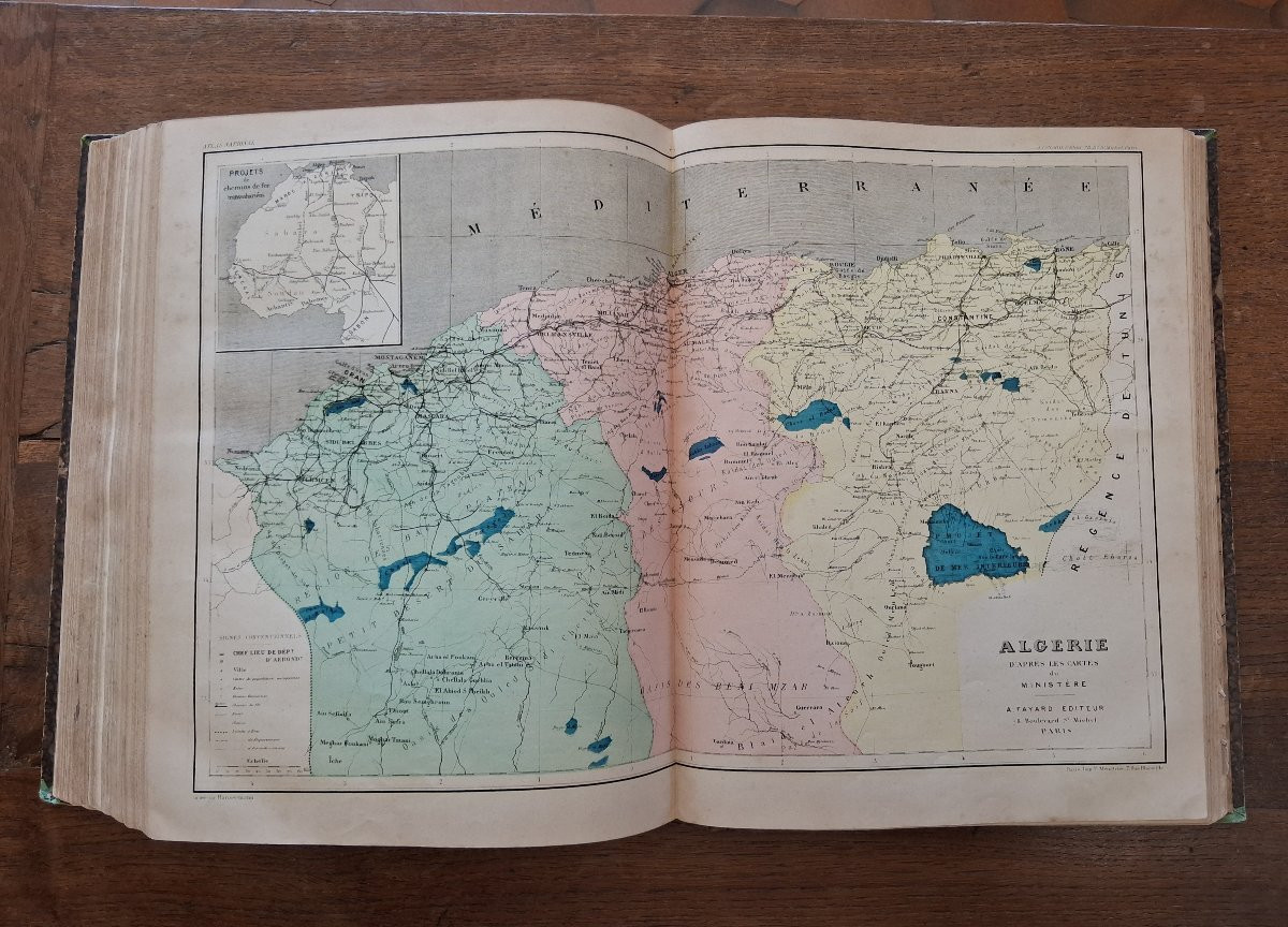 2 19th Century Atlases-photo-4