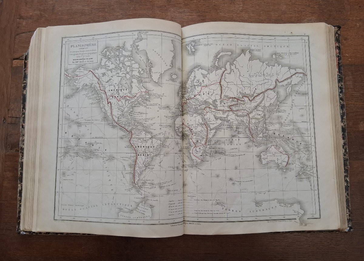 2 19th Century Atlases-photo-5