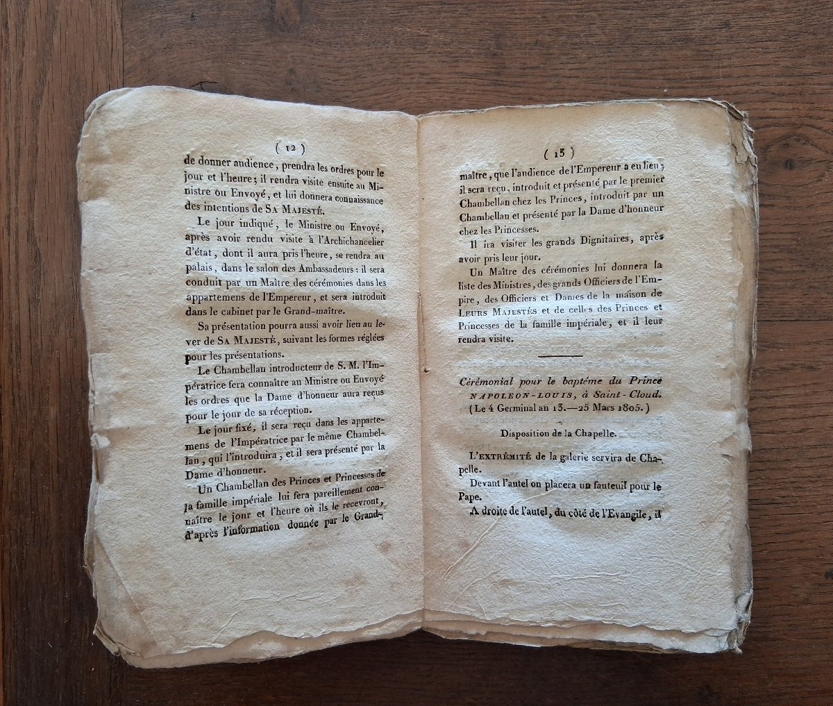 The Secretary Of The Imperial Court And The Nobility Of France / 1809-photo-2