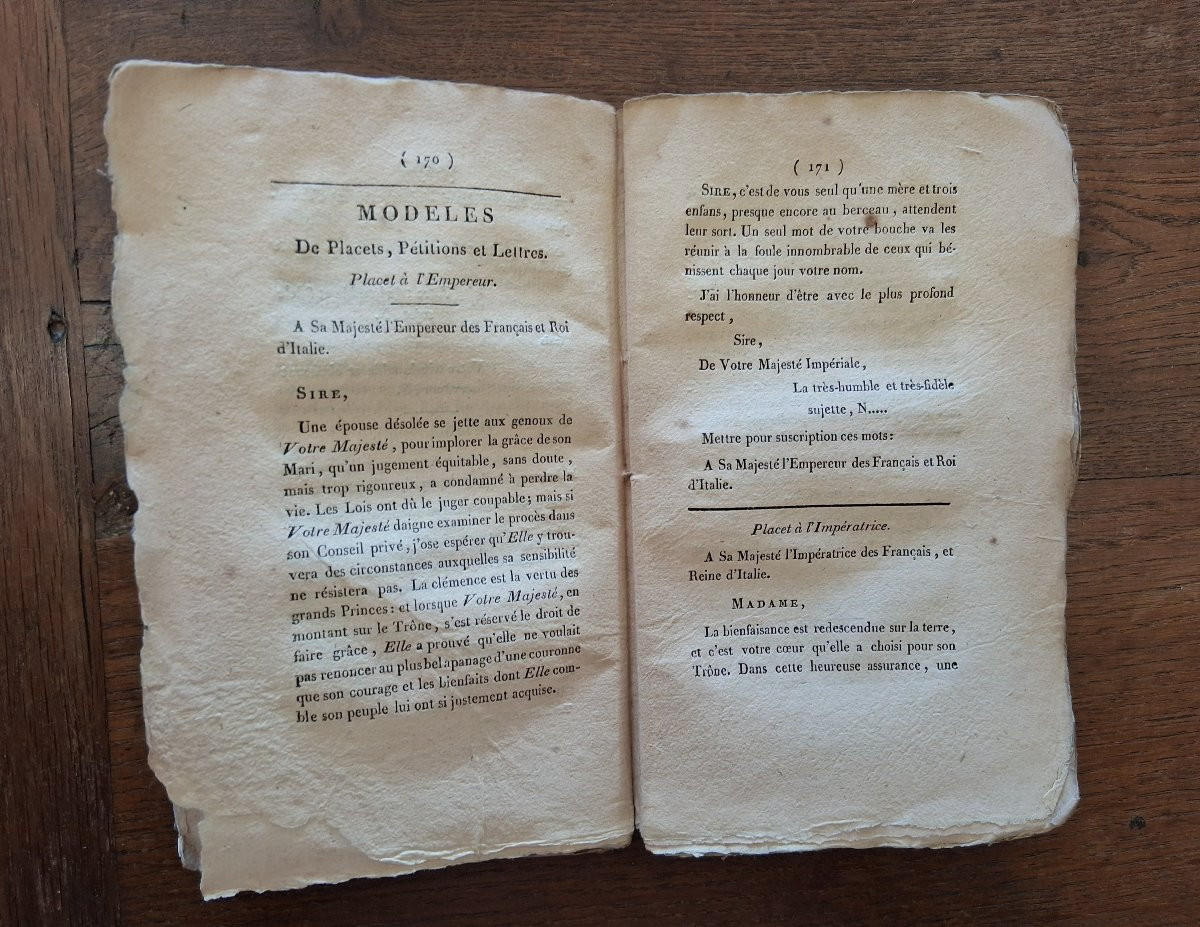 The Secretary Of The Imperial Court And The Nobility Of France / 1809-photo-1