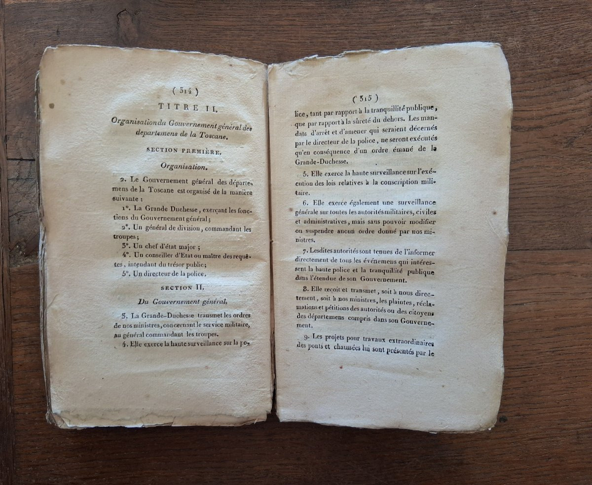 The Secretary Of The Imperial Court And The Nobility Of France / 1809-photo-2