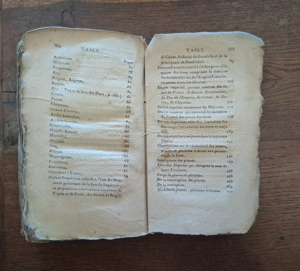 The Secretary Of The Imperial Court And The Nobility Of France / 1809-photo-3