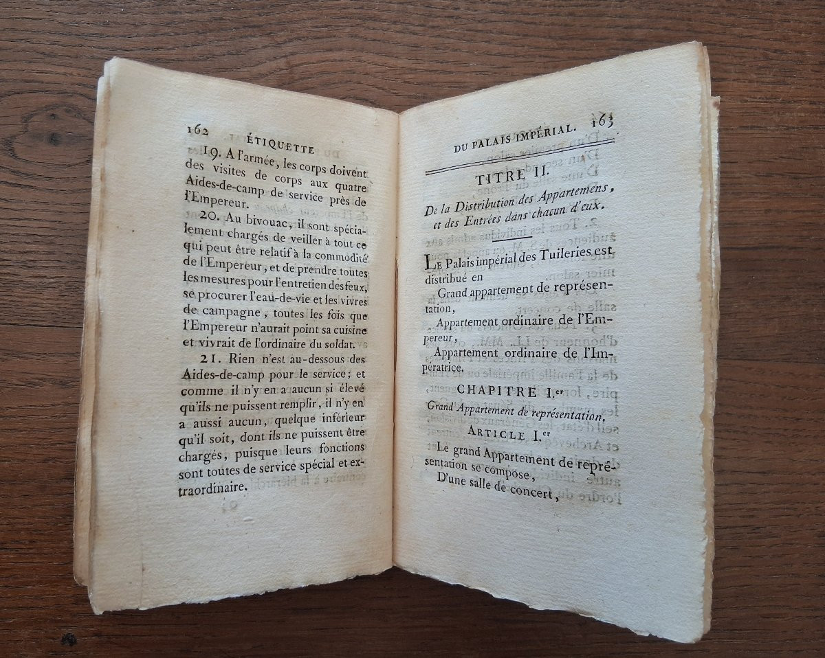 Etiquette du Palais Impérial  /  1808-photo-3