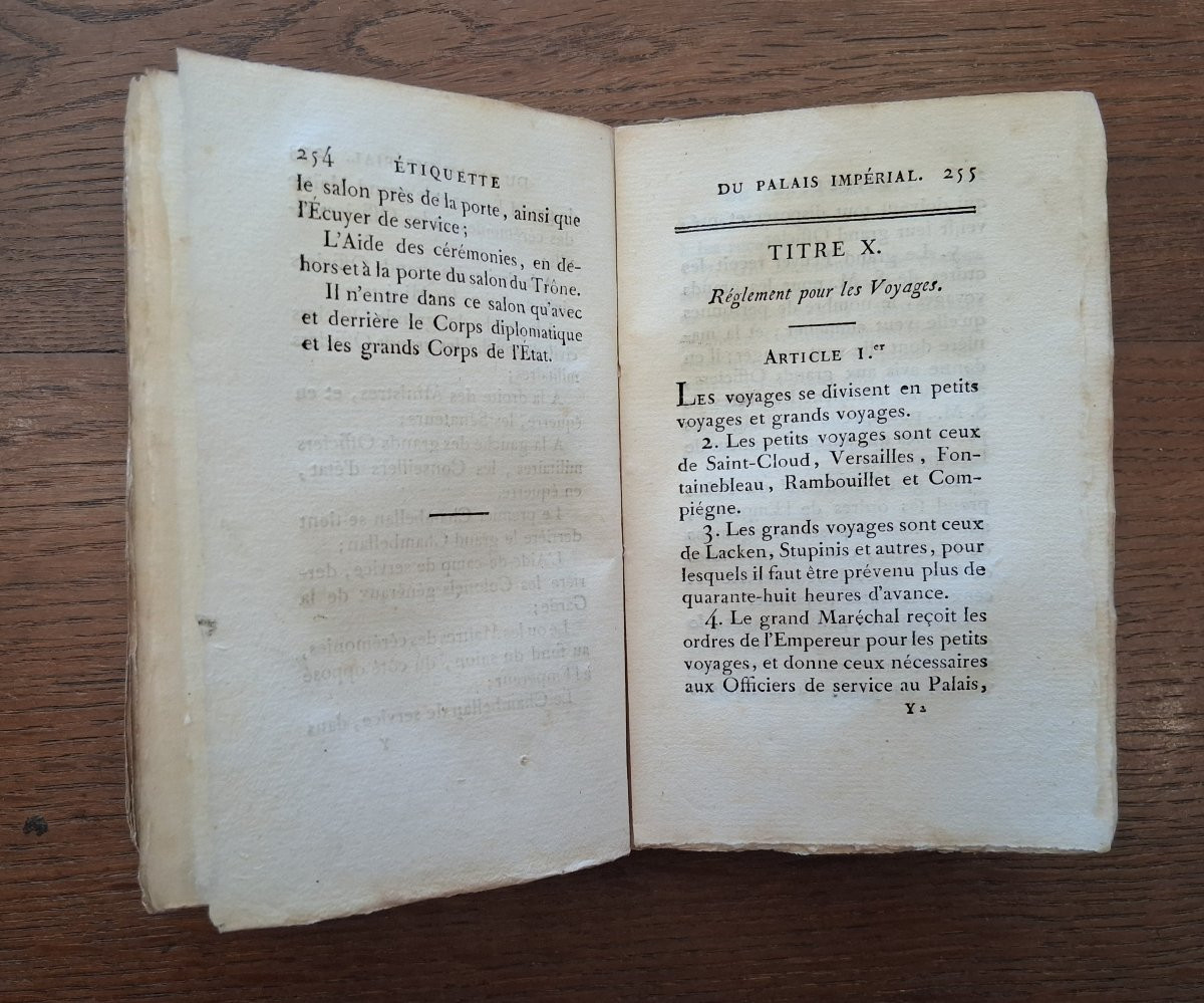 Etiquette du Palais Impérial  /  1808-photo-1