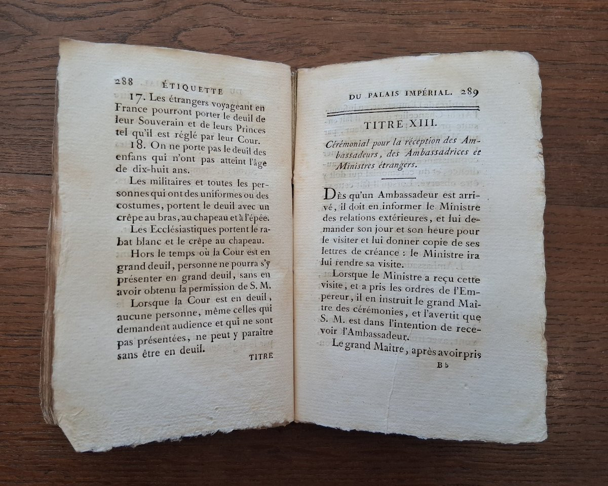 Etiquette du Palais Impérial  /  1808-photo-2