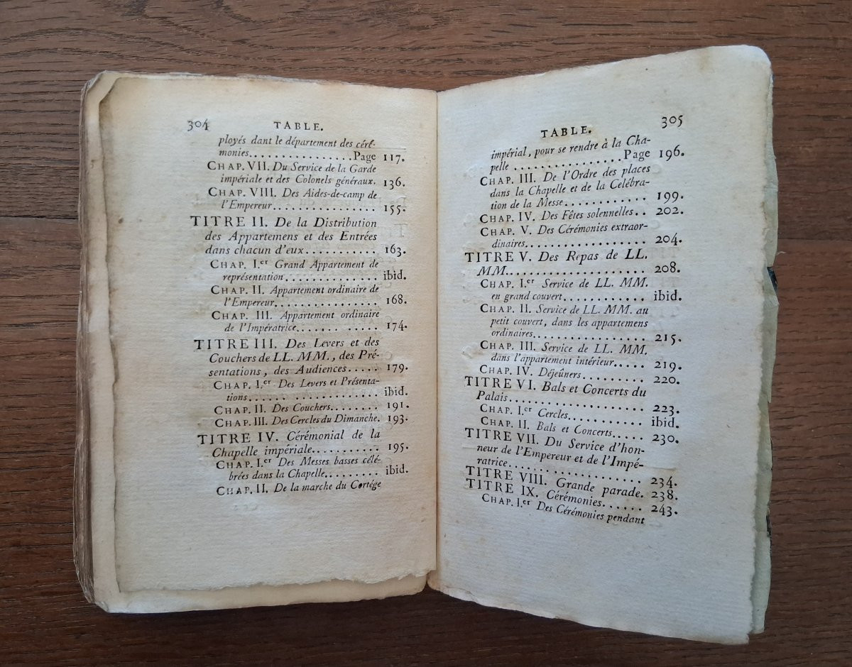Etiquette du Palais Impérial  /  1808-photo-3