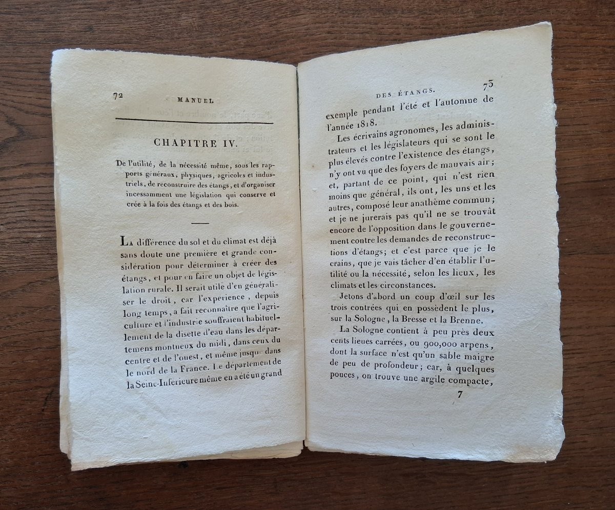 Manuel Des Etangs By Baron Rougier De La Bergerie / 1819-photo-3