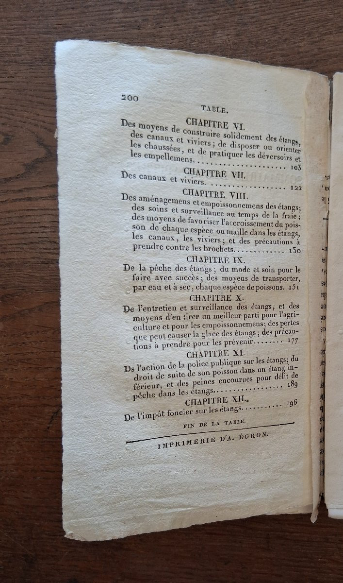Manuel Des Etangs By Baron Rougier De La Bergerie / 1819-photo-5