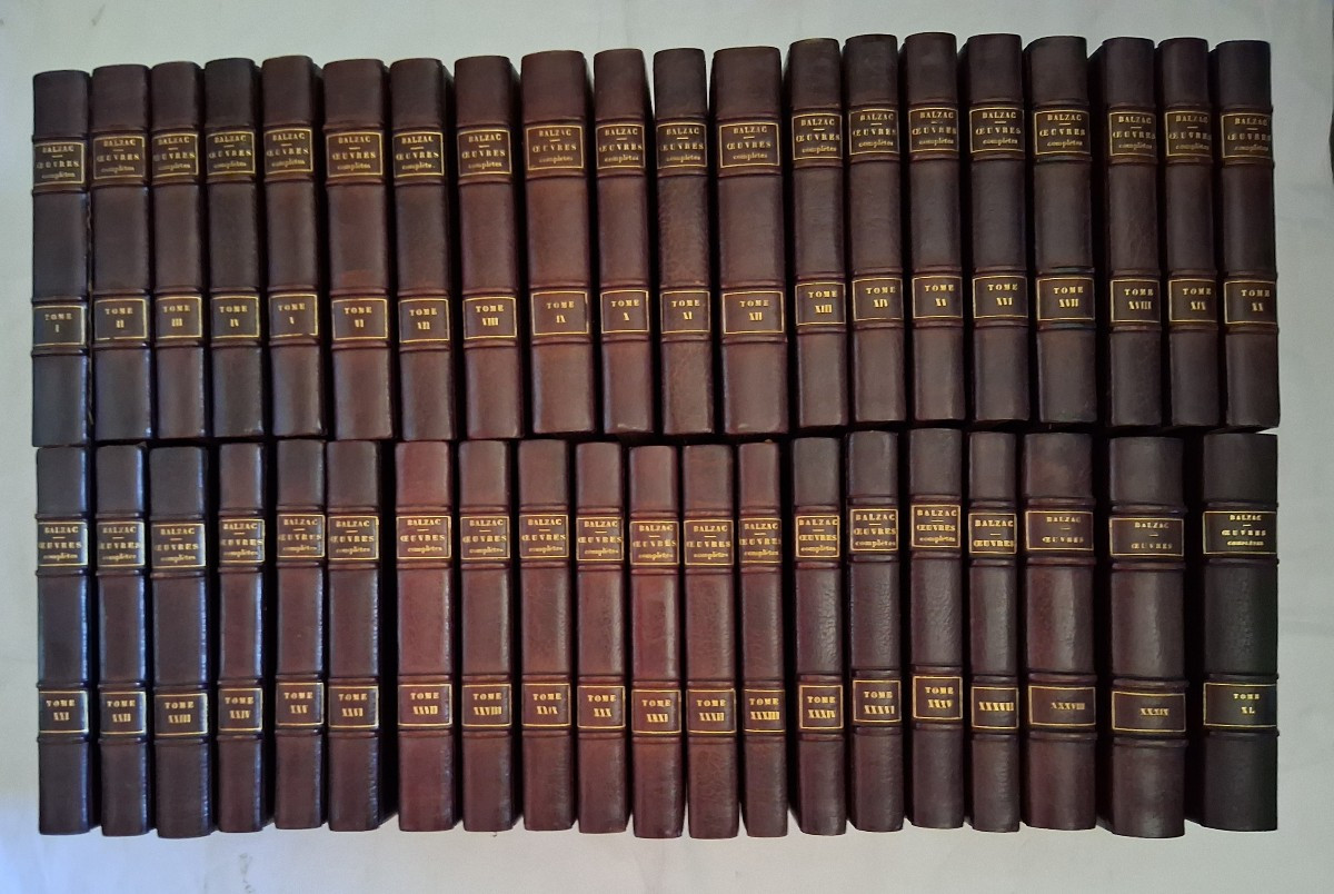Complete Works Of Honoré De Balzac / 1912-1940