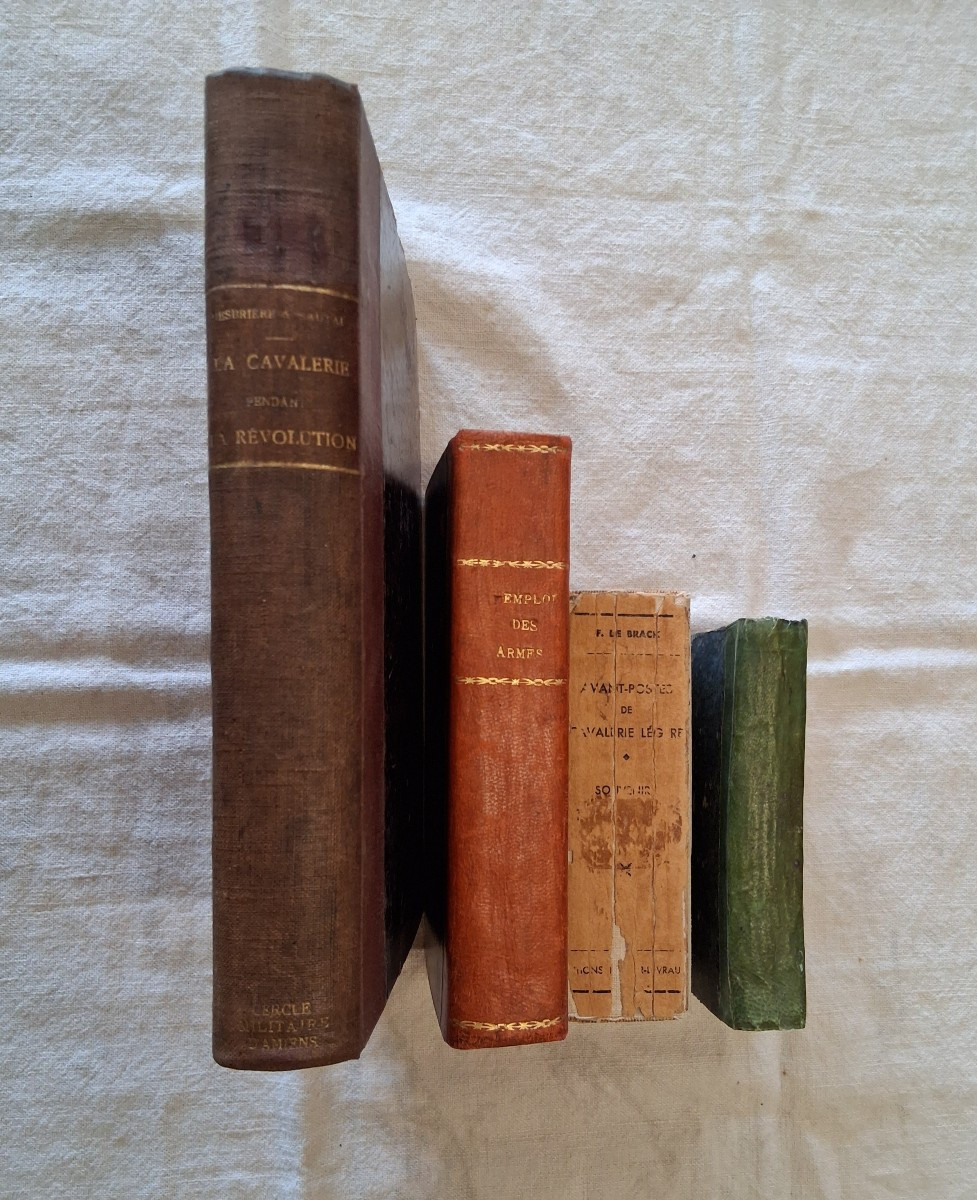 4 Cavalry Books / 19th And 20th Centuries