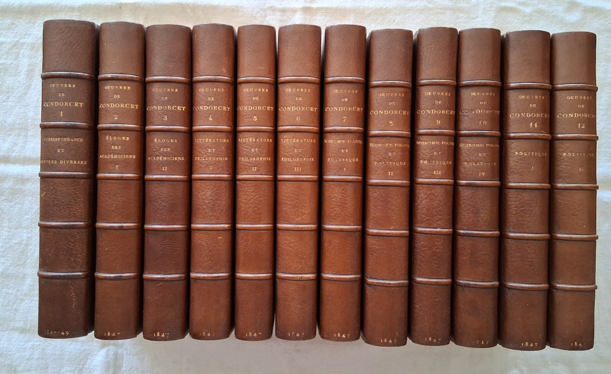 Condorcet's Works / 1847-1849