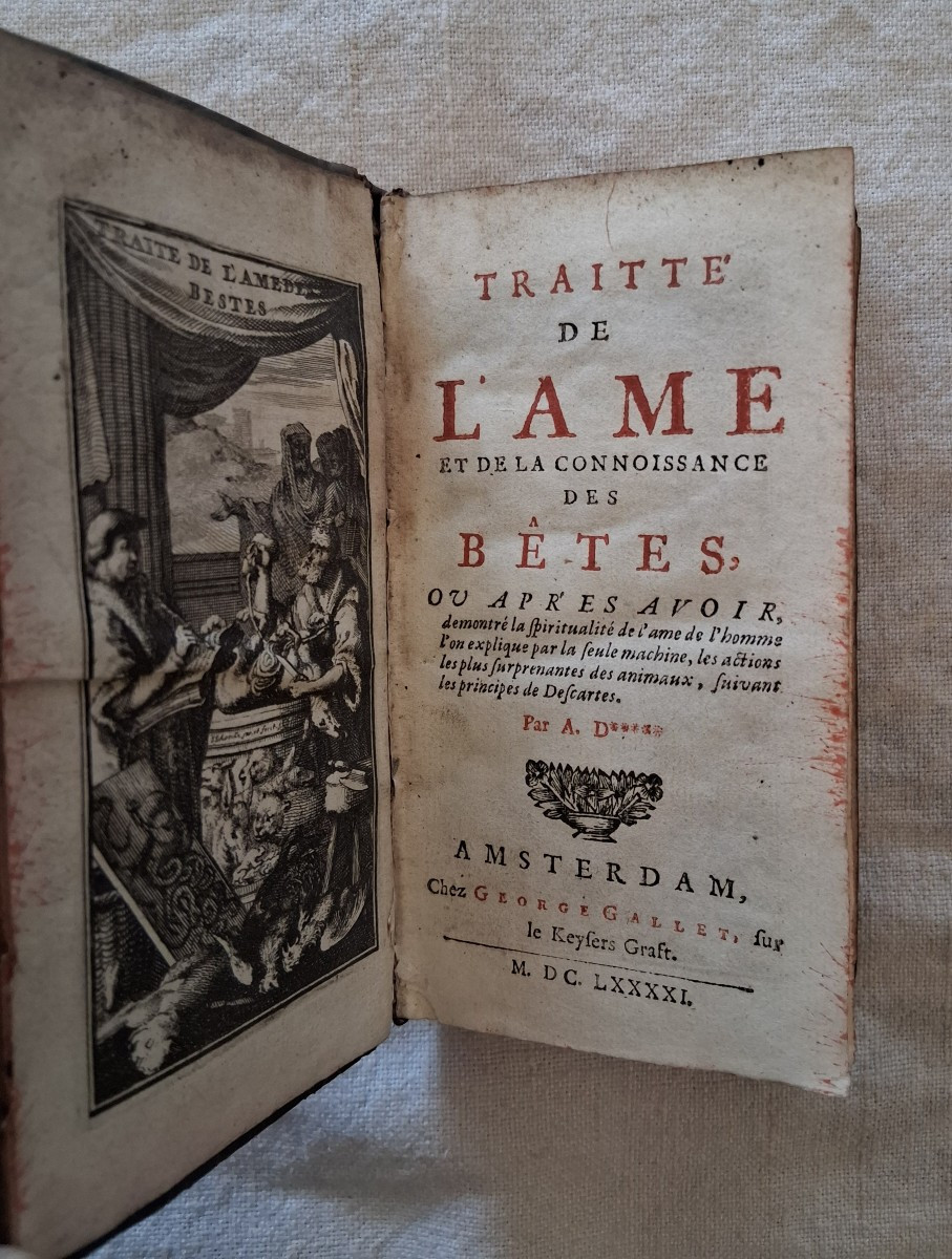 Treatise On The Soul And Knowledge Of Animals / 1691