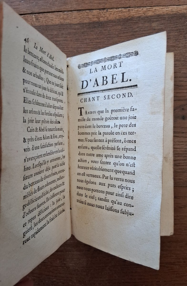 La Mort d'Abel / Gessner  /1760-photo-3