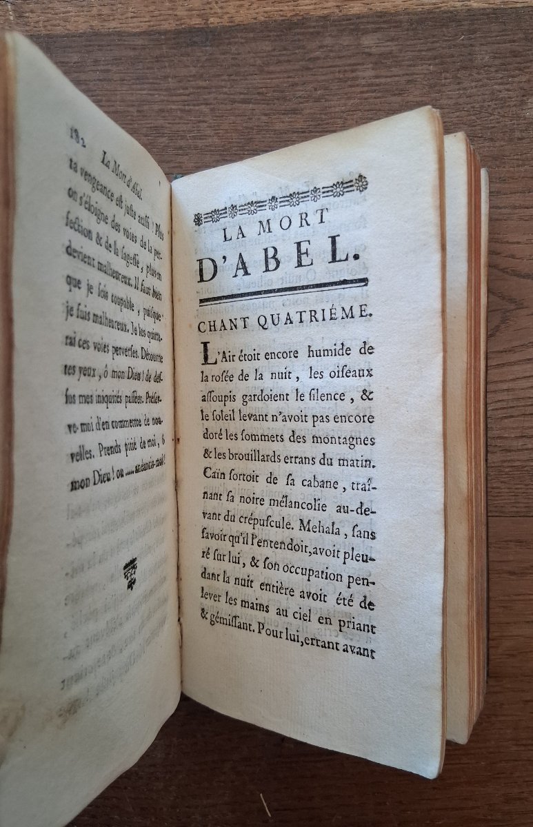 La Mort d'Abel / Gessner  /1760-photo-1
