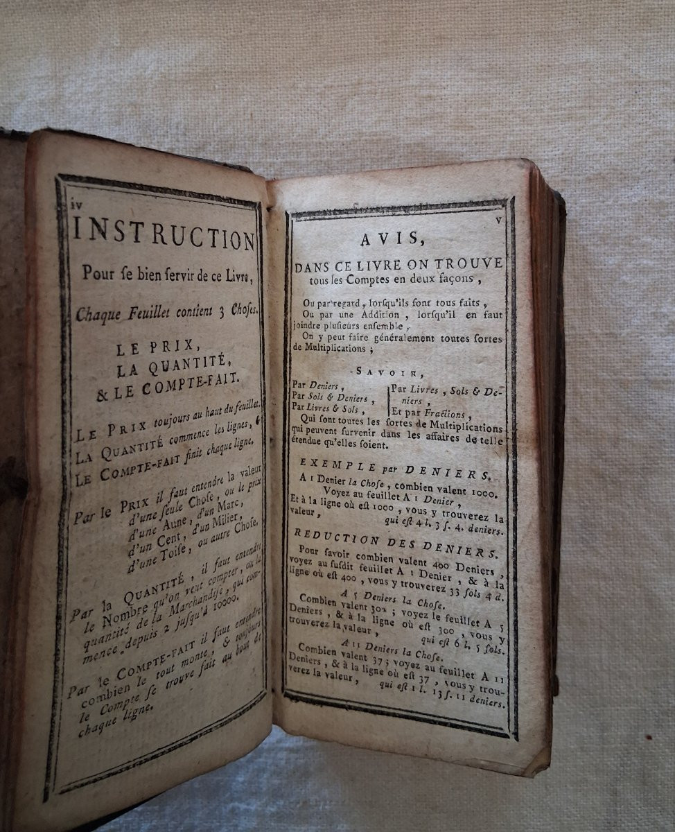 Le livre des comptes-faits par Barreme  / 1774-photo-2