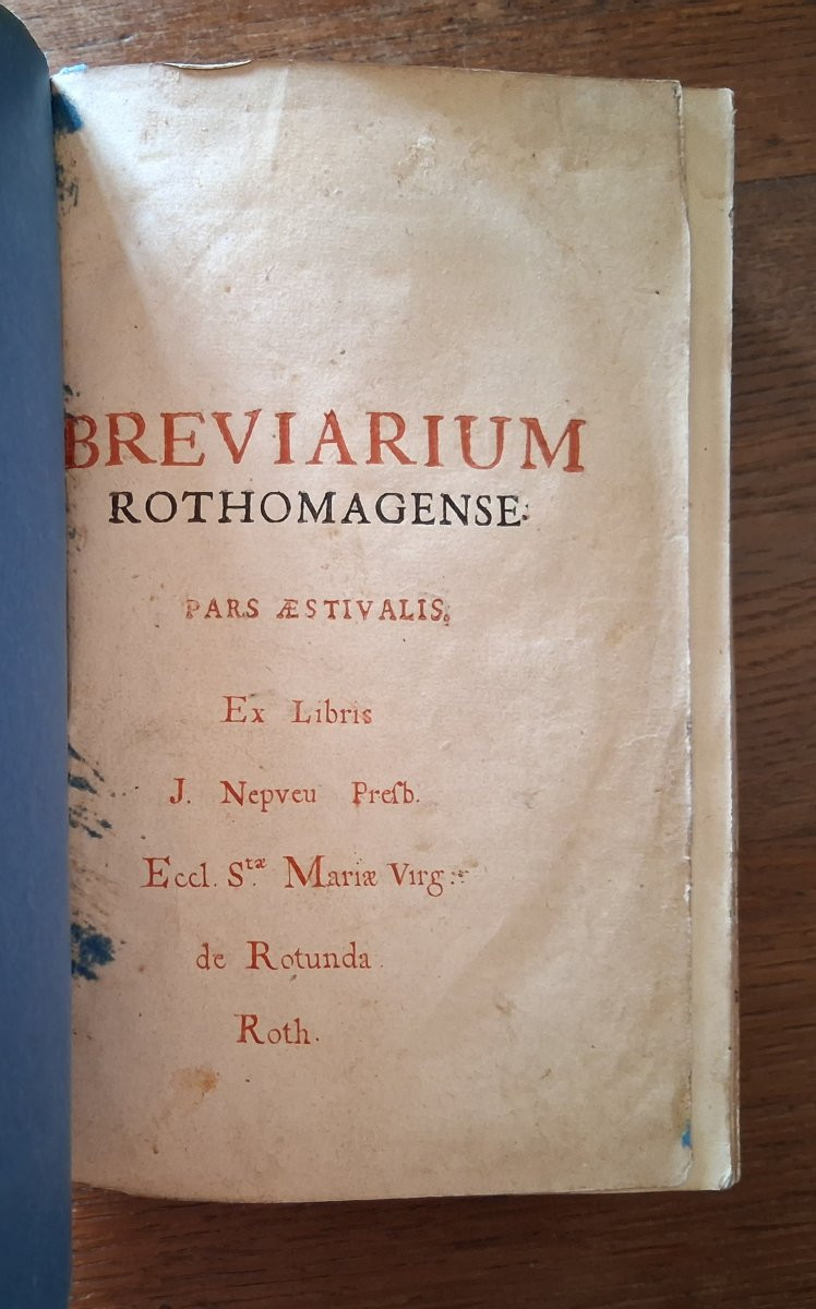 Livre Religieux / XVIIIème-photo-2