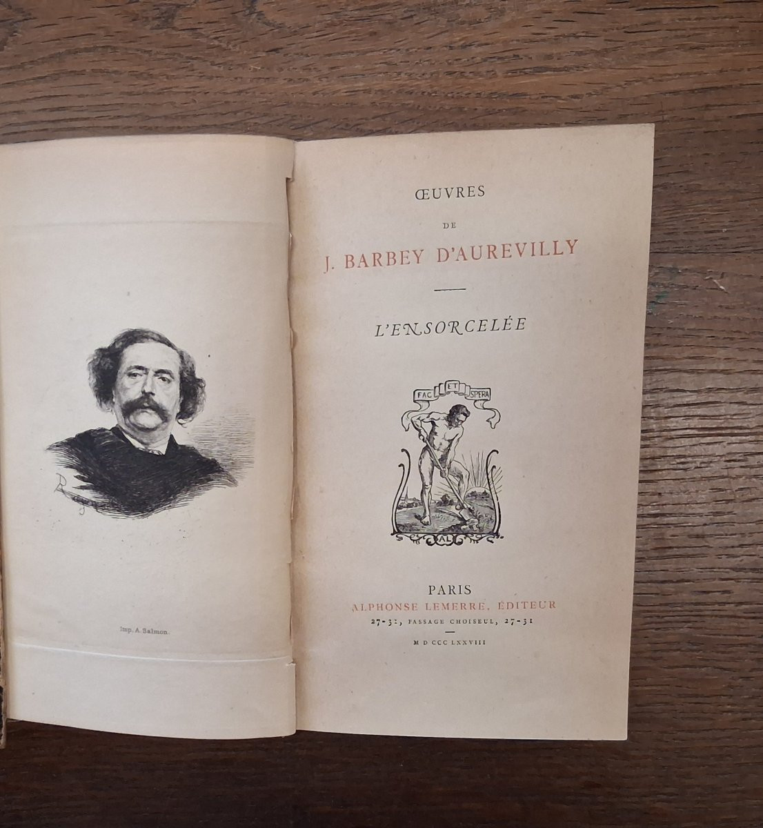 Ensemble de 7 livres par Jules Barbey d'Aurevilly / 1879- 1882-photo-1