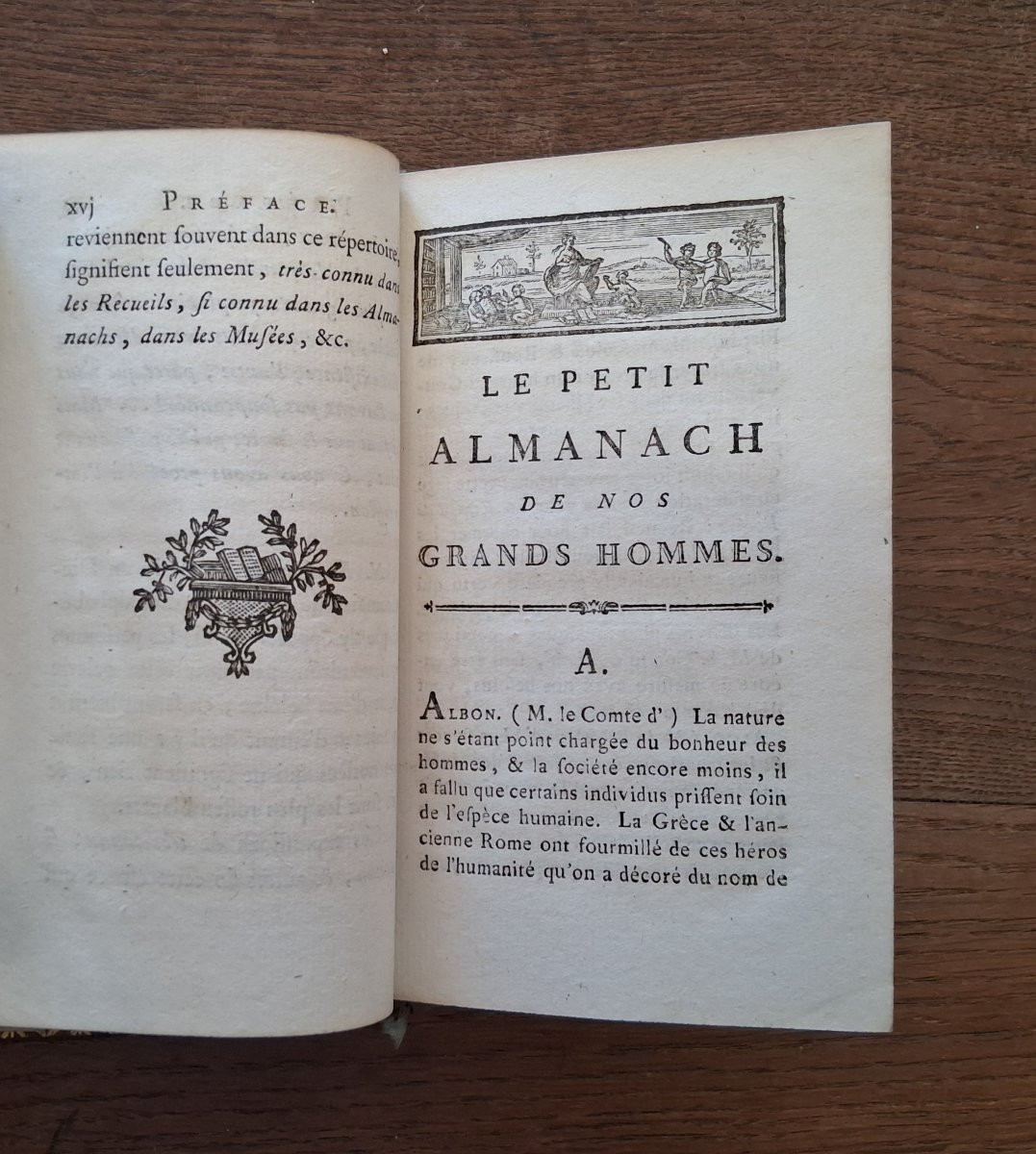 Le Petit Almanach De Nos Grands -hommes / 1788-photo-2