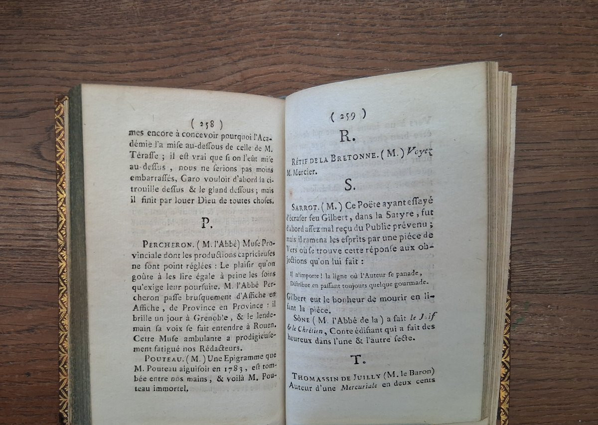 Le Petit Almanach De Nos Grands -hommes / 1788-photo-2